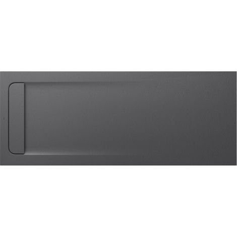 Receveur de douche extra plat en Stonex® Aquos - 1800x800mm - Gris Ardoise (1/2)
