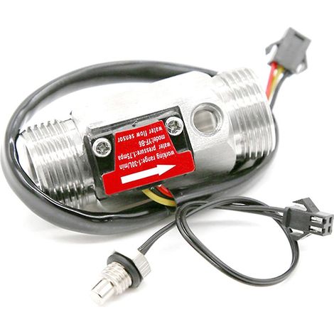 Capteur de débit d'eau pour distributeur de boissons, débitmètre à effet Hall, interrupteurs de commande (1/5)