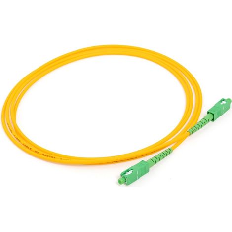 Cable fibra optica conector sc/apc 2mt axil