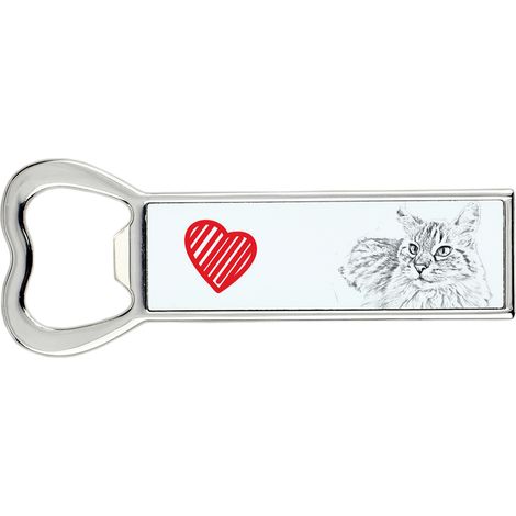 Balinese - apribottiglie con un gatto, apri frigo personalizzato, regalo unico per uomo di Art-Dog (1/5)