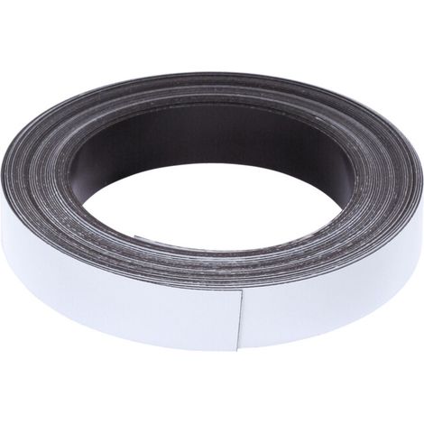 ECLIPSE MAGNETICS Rouleau de ruban magnétique, longueur 10 m, Largeur : 30 mm