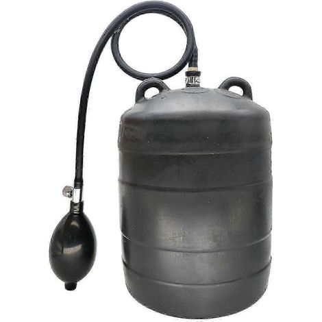 Ballon gonflable en caoutchouc premium avec pompe manuelle pour test d'étanchéité des canalisations, solution professionnelle facile à utiliser pour l'entretien des tuyaux (1/5)