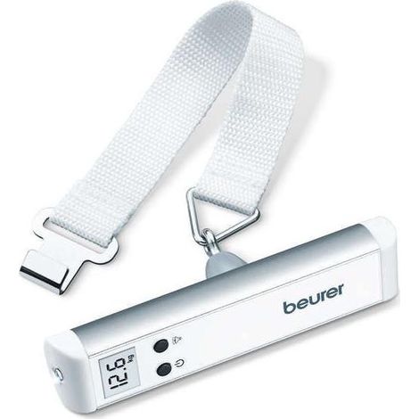 Beurer LS10 Bilancia Pesabagagli Valigie Portata Massima 50 Kg Bianco