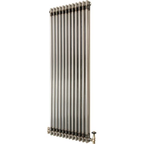 Radiatore 2 Colonne Verticale Metallo Grezzo 1500 x 560 mm TRV