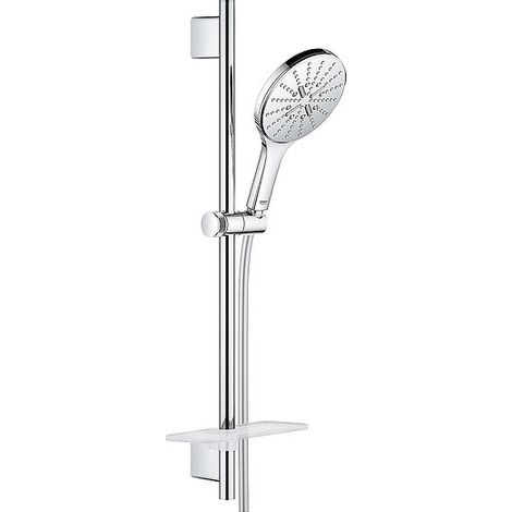 Brause-Set Grohe Rainshower 150 600 mm, 3 Strahlarten, Ø 150 mm, chrom - 26591000