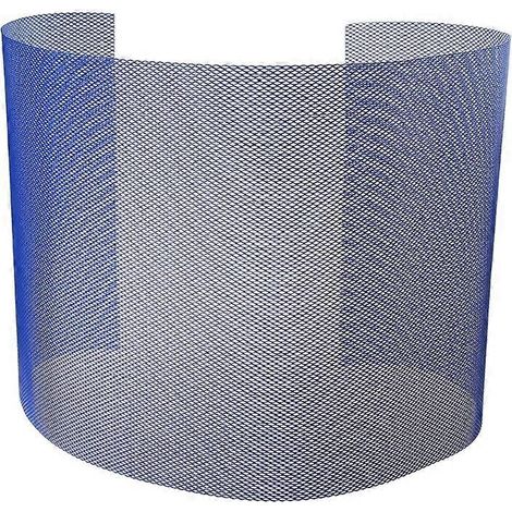 Auto-Gittergrill für Stoßstange 100x33cm 3x6mm Gitter blau, Gittereinsatz für Karosserie, Tuning-Zubehör aus Gitter.