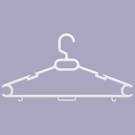 Caja percha mega blanca de 132 uds 42,20x0,73x21h cm (1/5)
