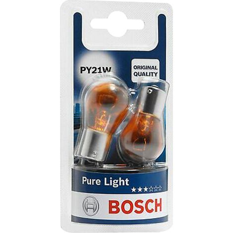LAMPADINA PER FRECCE DIREZIONALI P21W - 12 V - 21 W - 2 pezzi