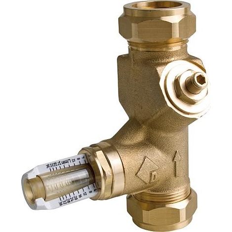 Vanne de rEgulation de dEbit WFlow BP raccord de serrage bilatEral SRV-KVSR DN 15 15/22mm 0,5-7 L                      ,