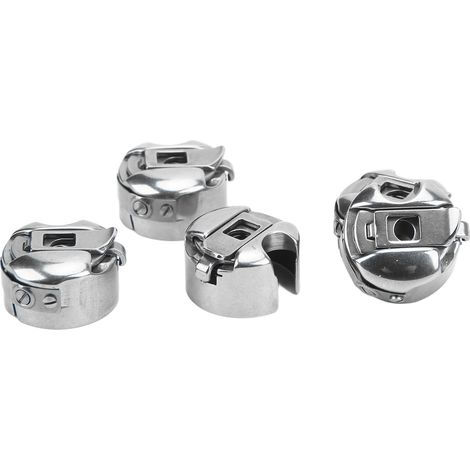 Boîtier de Bobine en Acier Inoxydable pour Machines à Coudre Industrielles - Lot de 5 (1/5)