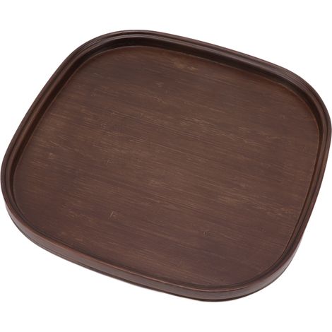 Bambus-Teetablett, Servierplatte, Erfrischend, Trockenfrüchte, Teetasse, Walnussholz, Farbe S (1/5)