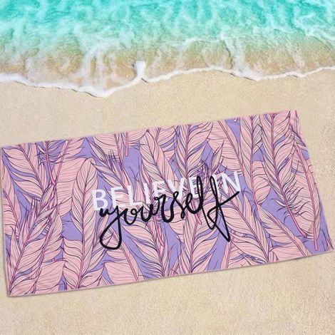Serviette De Plage - Microfibre Anti-sable - 160 x 80 cm - Séchage Rapide - Légère Et Compacte - 1 Pièce (1/5)