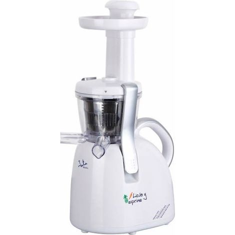 JATA licuadora centrifuga 200w li595 , Licuadora lenta LI595. -Marca: Jata. -Nueva tecnología por presión sin fin. -Extracción lenta: licua y exprime al máximo con menos revolucion (1/4)