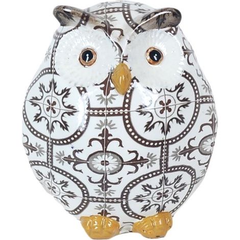 Signes Grimalt Figure di figura del gufo Buho Buhos multicolore 7x8x9cm 20363