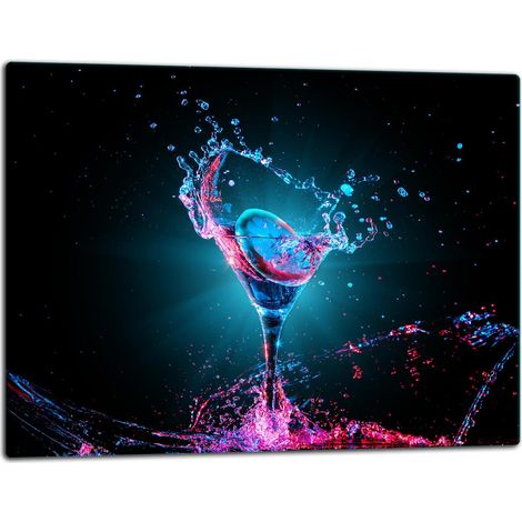 Planche à découper en verre 52x40 pour boissons (1/5)