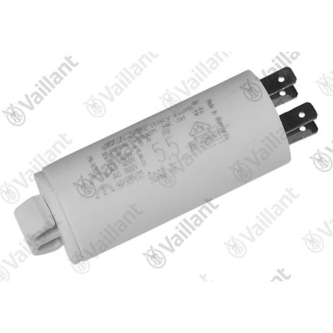 VAILLANT Condensateur, 5,5uf VWL B 200+270/5, BM 200+270/5 Vaillant-Nr. , 0010029407