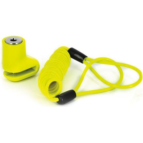 Antivol Bloque Disque Scooter + Cordon Livré avec 2 Clefs