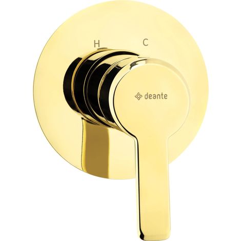 Mitigeur de douche encastré sans inverseur finition or - Stapol