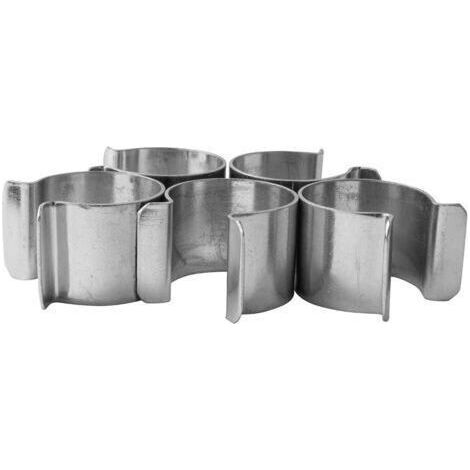 Pour Usage Général - Clips bâche serre diamètre 25mm- Lot de 25 : Fixations solides et rapides pour bâche (25MM, Serre)
