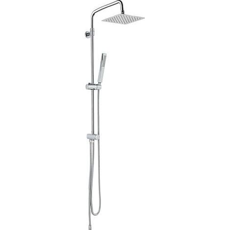 Colonne de douche Samba II avec inverseur à clic, hauteur 850-1250 mm