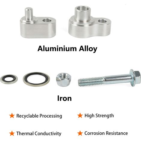 Passend für Chevrolet AC-Stop-Block-Kit (Baujahre 2002–2009), GMC-Sondermodelle, Kfz-Nachrüst-Klimaanlagen-Dichtungssatz (1/4)