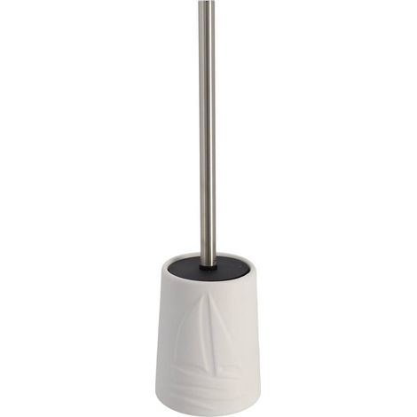 Scopino rotondo gres design barca - bianco - Tendance (1/2)