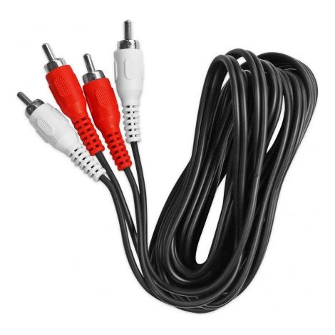 Ekon ECA2RCA30MM cavo audio 3 m 2 x RCA Nero