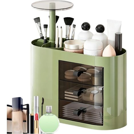 Makeup Storage Organizer 3 Drawer Cosmetic Box Space Saving