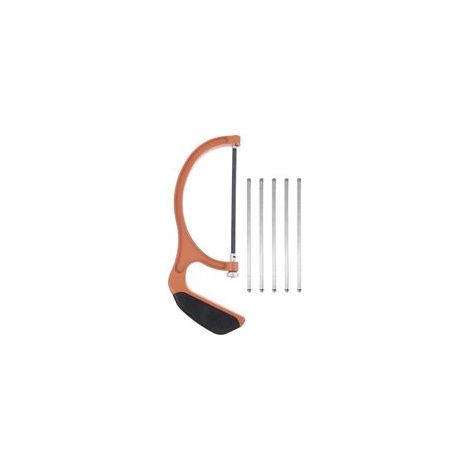 Un ensemble de mini scies à main pour enfants, une scie à main miniature pour le bricolage, des outils de menuiserie pour enfants, des outils de menuiserie multifonctionnels en plastique. (1/5)