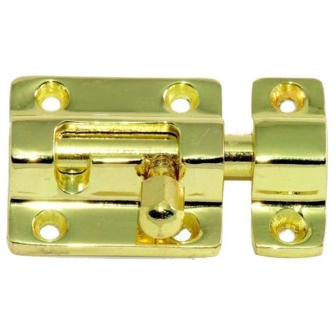 Cerrojo Sobreponer 45Mm Micel Zamak Laton 44145