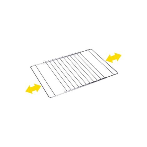 Tiefes Backofengitter Ausziehbares Chrom 420-600x315mm 2547 Sauvic
