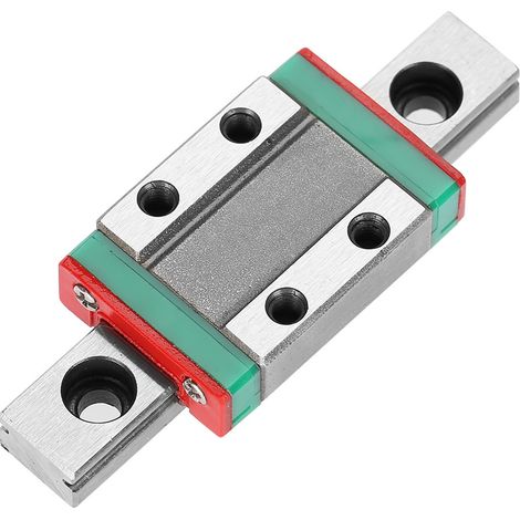 1pc LML9B Miniature Linear Rail Guide Rail 9mm Width   Slide Block (55mm)