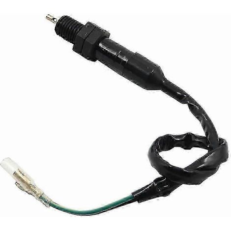 Interrupteur de feu stop arrière universel pour moto + kit de ressort pour Honda, Kawasaki, Suzuki et Yamaha ( ) (1/5)