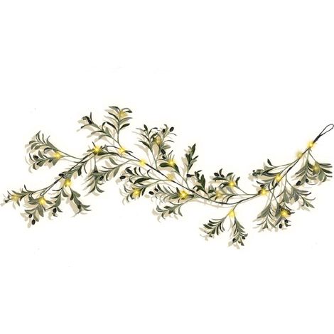 Guirlande Artificielle - Branche D'olivier - Pour Cheminée Décoration Intérieure Extérieure - Mariage Fête Maison - 180 cm - 1 Pièce (1/5)