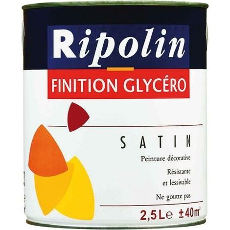 Peinture glycéro - déco - satin - vert jaune - …