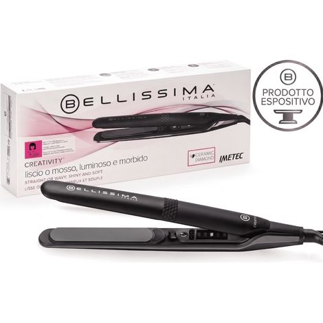 Imetec Bellissima Creativity Piastra Capelli Ceramica Diamond 150/230°C