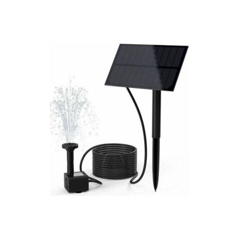 Solare Outdoor-Fontäne, Solar-Brunnenpumpe, Gartenbrunnen, Terrassenbrunnen (1/5)