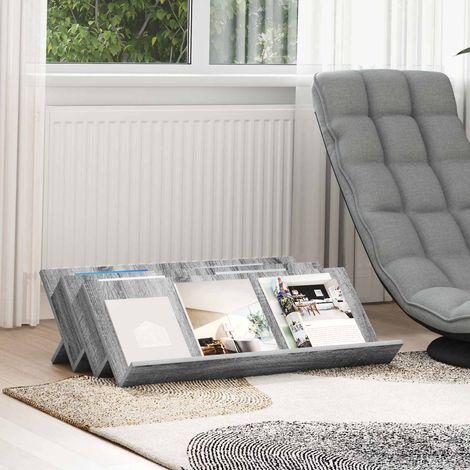 Magazinregal Graues Sonoma 90 x 53 x 28,5 cm Holzwerkstoff