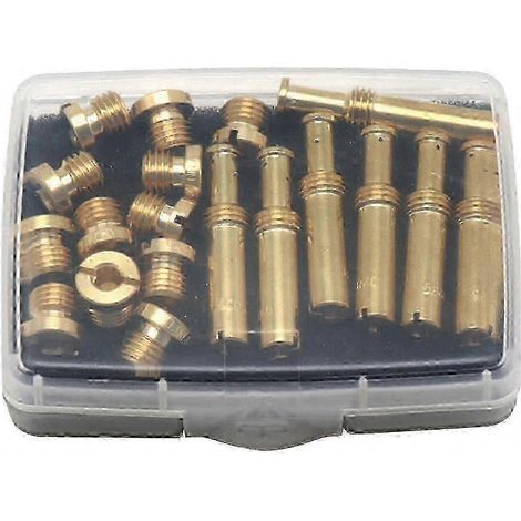 Kit de 19 gicleurs pour carburateurs S&S Cycle Super BEG, accessoires 25-26 (1/5)