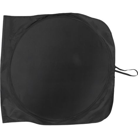 Pare-soleil avant voiture double cercles protection solaire été écran pare-soleil (150x70 cm, emballage en sac transparent) (1/5)