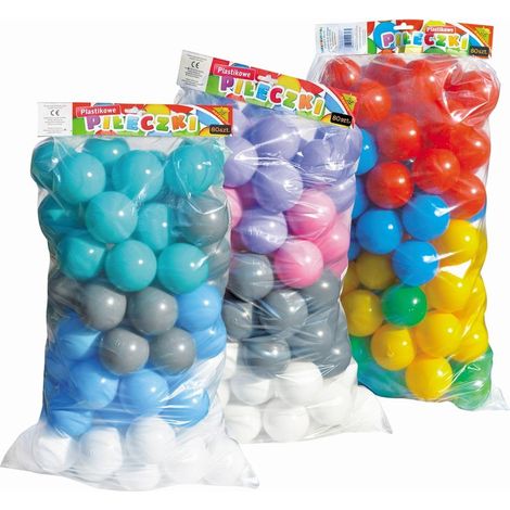 Palline da biliardo 7 cm, 80 pezzi misti