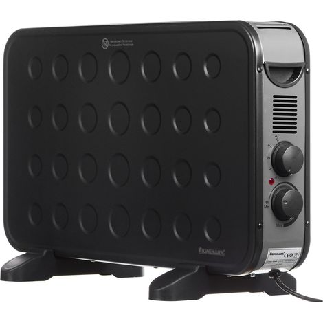Ravanson CH-9000BT Chauffage électrique Noir 2000W (1/4)