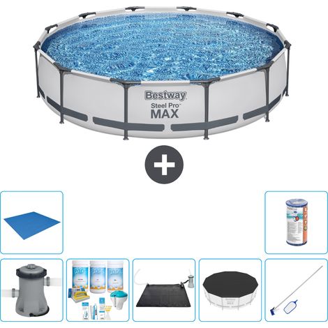 Bestway Bestway Steel Pro MAX Ronde - 366x76 cm - 8-pièces S21680 (1/5)