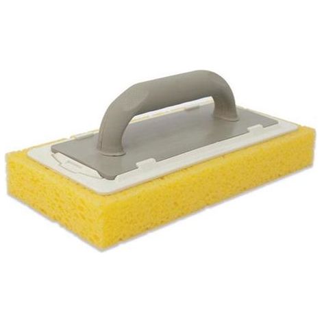 1PZ FRATTAZZO PER PULIZIA cm. 29x14x4 h col. Giallo (1/2)