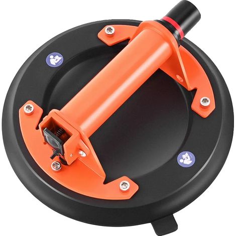 Ventosa de vacío, capacidad de 429 lb, construcción duradera, 8 pulgadas, 275 lb (1/2)