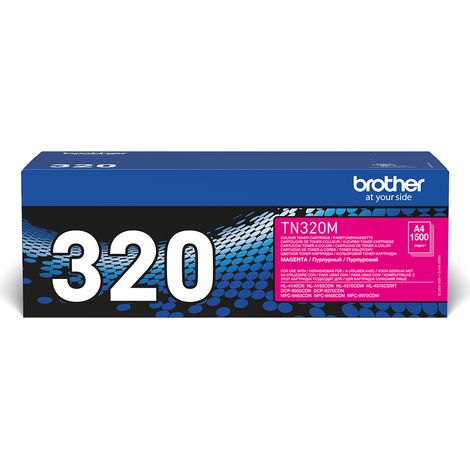 TN-320M cartucho de tóner 1 pieza(s) Original Magenta