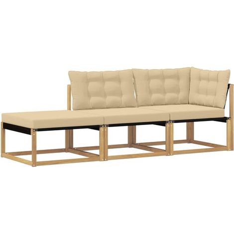 Canapé d'angle blanc, dimensions : 241,5 x 83 x 73 cm (1/5)