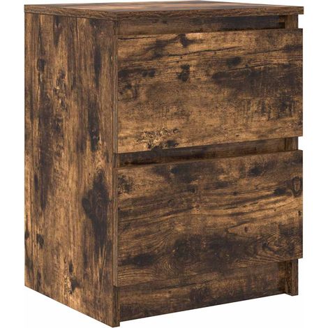 Maison Exclusive - Mobile TV Rovere Fumo 40x35x54 cm in Legno Multistrato