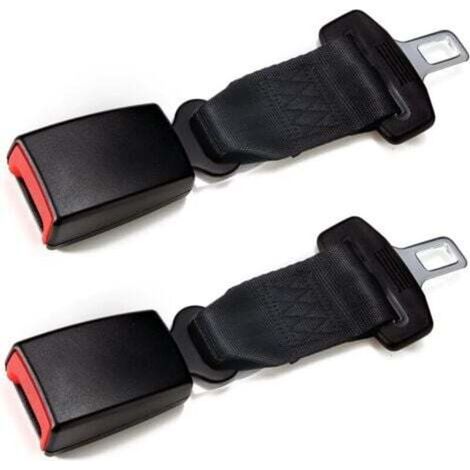 [JAMAIS UTILISÉ] 2 sangles d'extension pour voiture,Accessoires de Sièges Voiture, 23cm Pièces Sièges de Voiture Boucle Réglable Compatible avec Femme Enceinte/Obèse/Enfant (1/4)