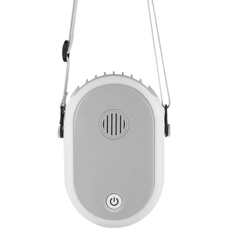 Mini ventilateur portable à suspendre autour du cou, idéal pour une utilisation intérieure et extérieure. (1/5)